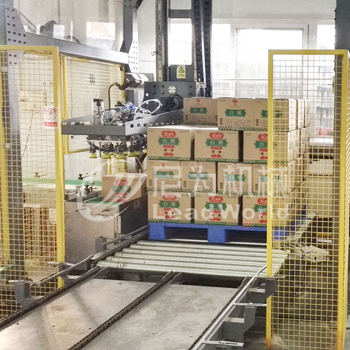 坐標(biāo)式碼垛機(jī)，自動化包裝生產(chǎn)線不可缺一的設(shè)備之一